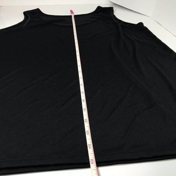 Jms, Just My Size - Active Sleeveless Black Top for Women. Size: 2X. - Picture 7 of 9